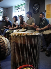 bubenický workshop s Mansa Camio, Ostrava