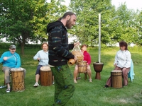 Víkendový bubenický workshop, Kaménka