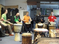 bubenický workshop s Mansa Camio, Ostrava