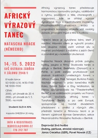 Workshop afrického výrazového tance s Nataschou Noack